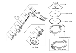 srm-4000si echo-brushcutters-trimmers part diagram