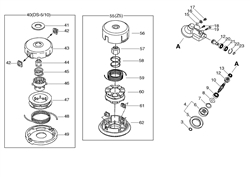 srm-4000si echo-brushcutters-trimmers part diagram
