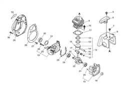 srm-4600 echo-brushcutters-trimmers part diagram