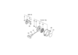 srm-4605 echo-brushcutters-trimmers part diagram