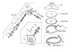 srm-5000 echo-brushcutters-trimmers part diagram