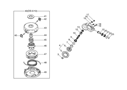 srm-5000 echo-brushcutters-trimmers part diagram