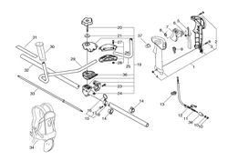 srm-5000 echo-brushcutters-trimmers part diagram