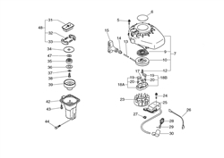 tc-2100 cultivatortiller part diagram