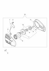 125 efco-petrol-chainsaws part diagram