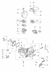 137 efco-petrol-chainsaws part diagram