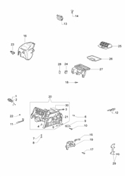 140s efco-petrol-chainsaws part diagram