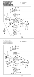 140s efco-petrol-chainsaws part diagram