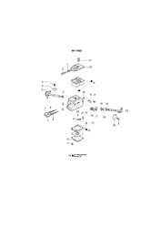 141sp efco-petrol-chainsaws part diagram