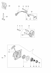 141sp efco-petrol-chainsaws part diagram