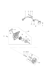 147 efco-petrol-chainsaws part diagram