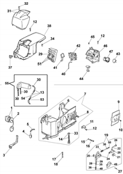 151 efco-petrol-chainsaws part diagram