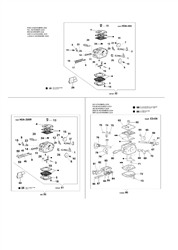 152 efco-petrol-chainsaws part diagram