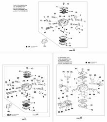 152 efco-petrol-chainsaws part diagram