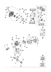 162 efco-petrol-chainsaws part diagram