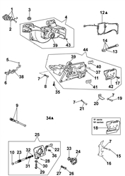 170 efco-petrol-chainsaws part diagram
