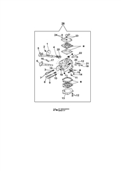 170 efco-petrol-chainsaws part diagram