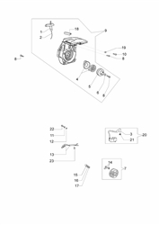 37e50952-85b6-4933-8965 efco-petrol-chainsaws part diagram