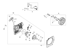 43fa7269-bd3e-4595-9ca7 efco-petrol-chainsaws part diagram