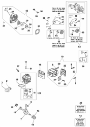 546f37e0-6629-420e-8597 efco-petrol-chainsaws part diagram