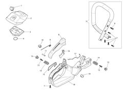 63b66cd8-cc1b-4204-9cec efco-petrol-chainsaws part diagram