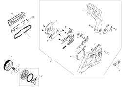 63b66cd8-cc1b-4204-9cec efco-petrol-chainsaws part diagram