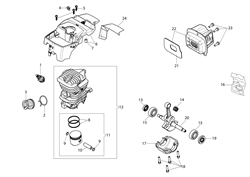 7f78f0a0-fee9-4ee9-80b4 efco-petrol-chainsaws part diagram