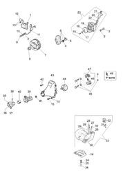 8250ic-d efco-brushcutters part diagram