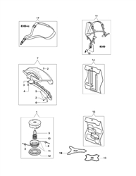 8350 efco-brushcutters part diagram