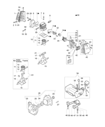 8350ic efco-brushcutters part diagram