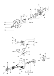 8400 efco-brushcutters part diagram