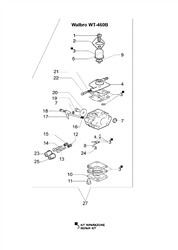 8400 efco-brushcutters part diagram