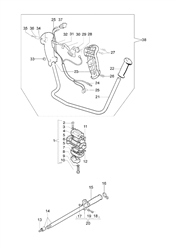 8460 efco-brushcutters part diagram