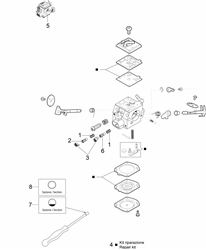 9f9f8318-e800-4e12-a9a0 efco-petrol-chainsaws part diagram