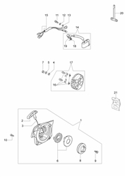 a4c05eca-c428-4f6e-9f1c efco-petrol-chainsaws part diagram