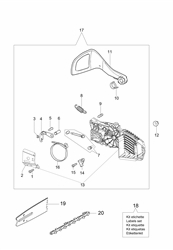 cc26bdc0-8302-4a14-bb7b efco-petrol-chainsaws part diagram