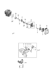 ds2800s efco-brushcutters part diagram