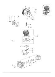 ds2800s efco-brushcutters part diagram