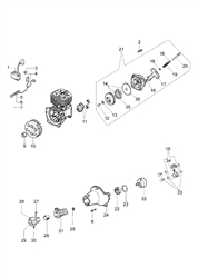 ds2800s efco-brushcutters part diagram
