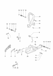 e6bc4d2e-c98a-407d-8d6d efco-petrol-chainsaws part diagram