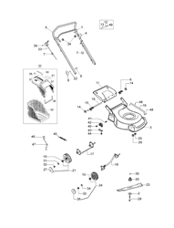 lr-44-pbxc-comfort-1 efco-petrol-lawnmowers part diagram