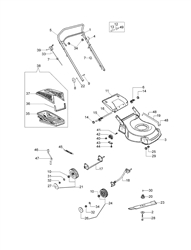 lr-44-pbxc-comfort efco-petrol-lawnmowers part diagram