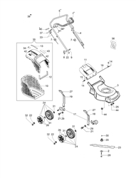 lr-44-pk-comfort-1 efco-petrol-lawnmowers part diagram