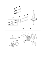 lr-44-tk-k500 efco-petrol-lawnmowers part diagram