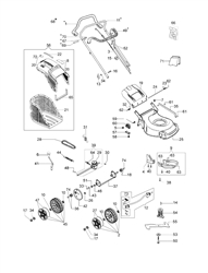 lr-48-tbq-comfort-1 efco-petrol-lawnmowers part diagram