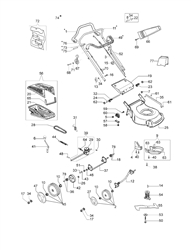 lr-48-tbx-comfort efco-petrol-lawnmowers part diagram