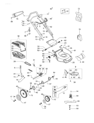 lr-48-th-allroad efco-petrol-lawnmowers part diagram