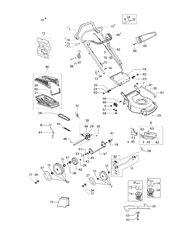 lr-48-th-comfort efco-petrol-lawnmowers part diagram