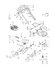lr-48-tk-essential efco-petrol-lawnmowers part diagram