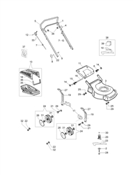 lr-53-ph-essential efco-petrol-lawnmowers part diagram